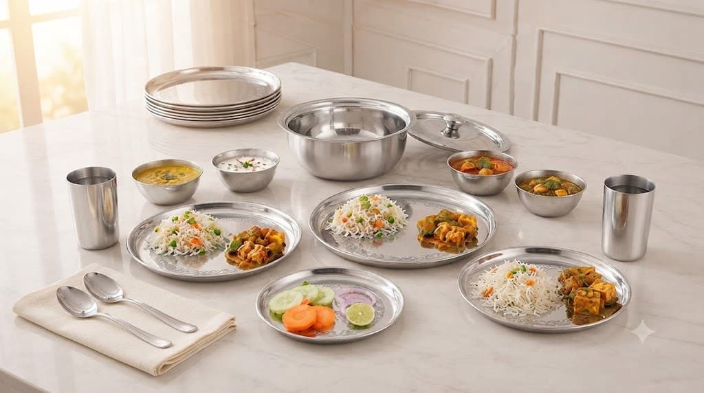 Sanjeev Kapoor 34Pcs.Dinnerset–Laser